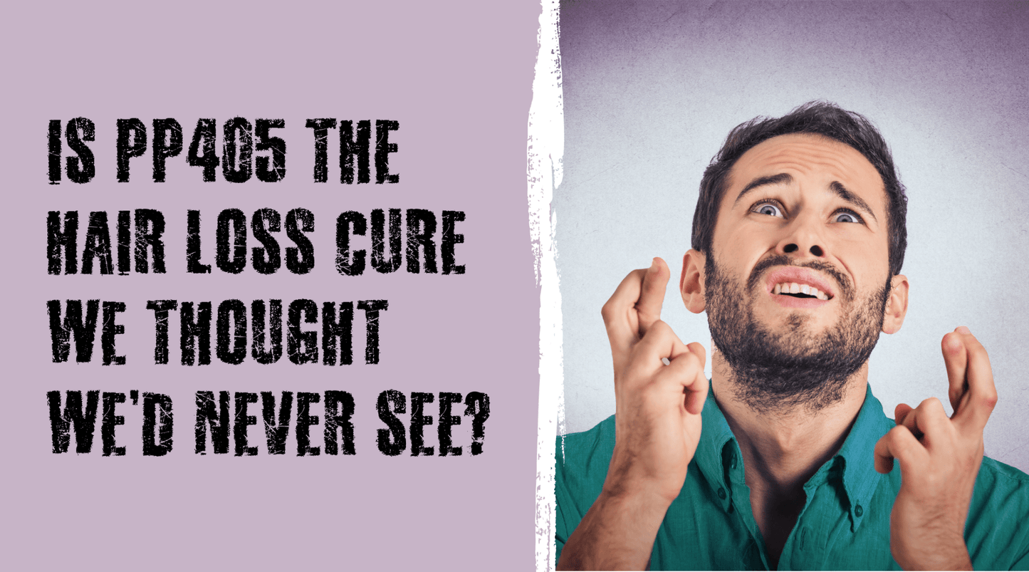 PP405 and the Future of Hair Loss Treatments: What You Need to Know - Nut Job Hair Building Fibres