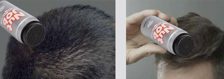 Before and after Nut Job application