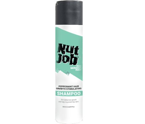 Peppermint Hair Growth Shampoo - daily refreshing, cooling, nourishing - Nut Job Hair Building Fibres