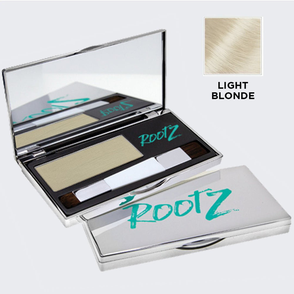 RootZ Waterproof Hair Loss Concealer and Grey Root Cover Up - Nut Job Hair Building FibresLight Blonde