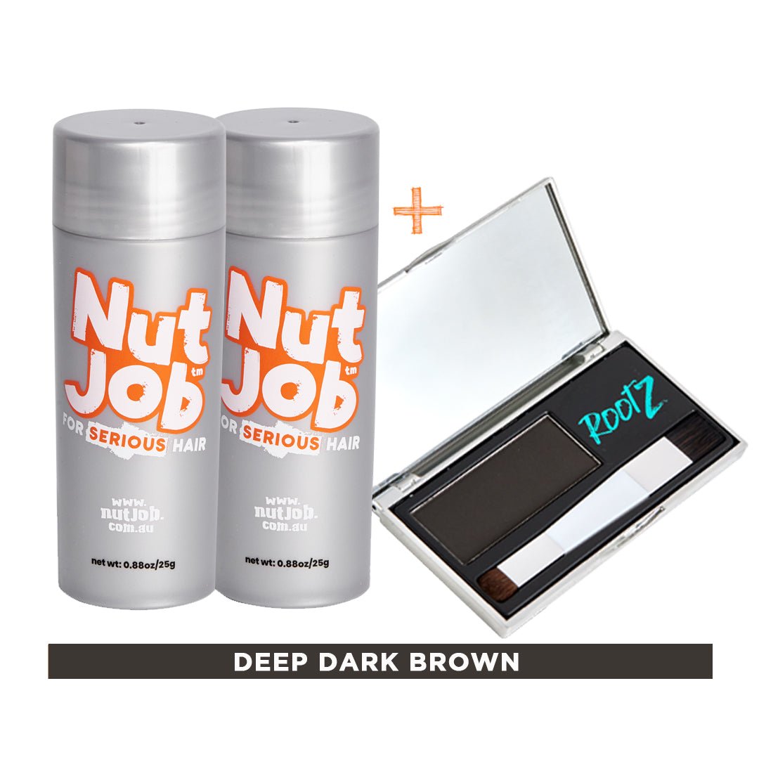 STARTER PACK. Hide balding crown and receding hairline