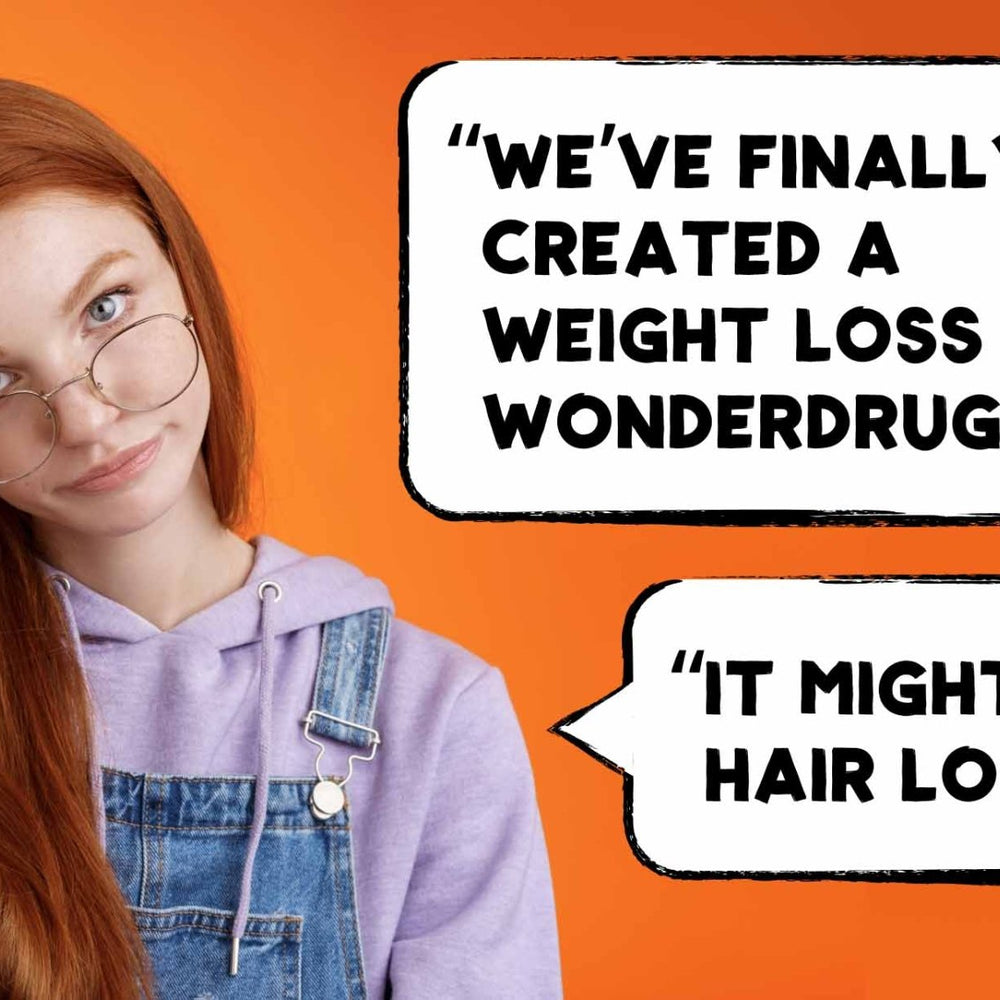 Do Weight Loss Meds Cause Hair Loss? - Nut Job Hair Building Fibres