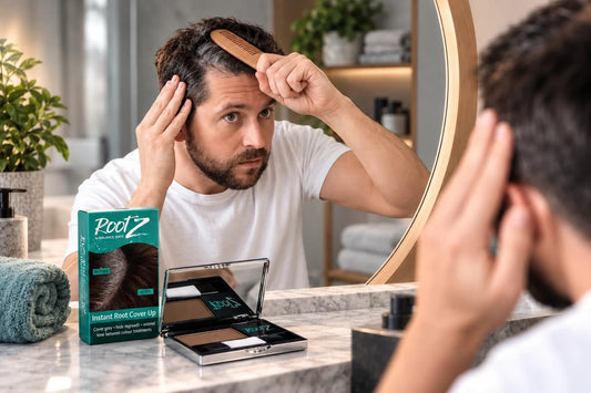 Grey Roots Don’t Mean You’re Ageing Badly - Nut Job Hair Building Fibres