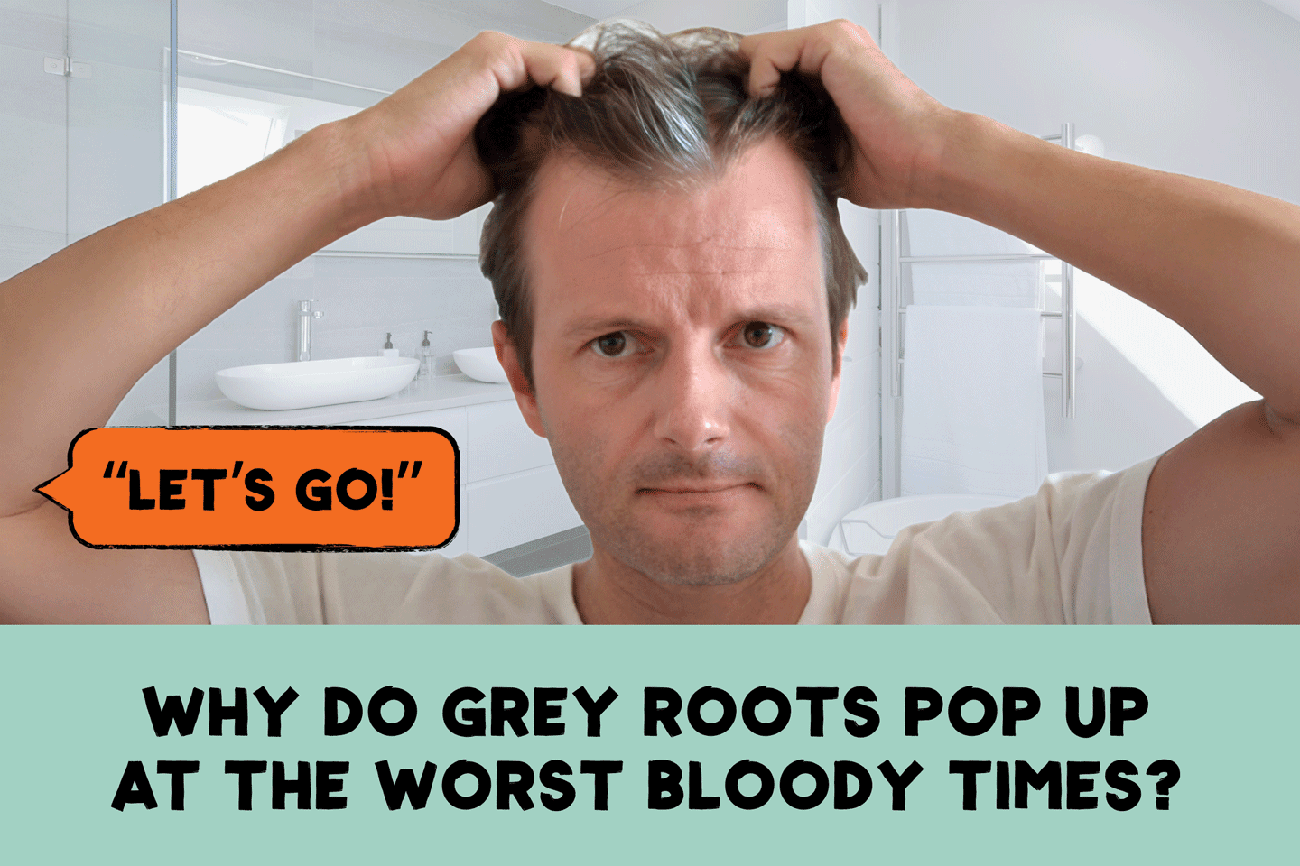 Grey Roots Don’t Mean You’re Ageing Badly - Nut Job Hair Building Fibres