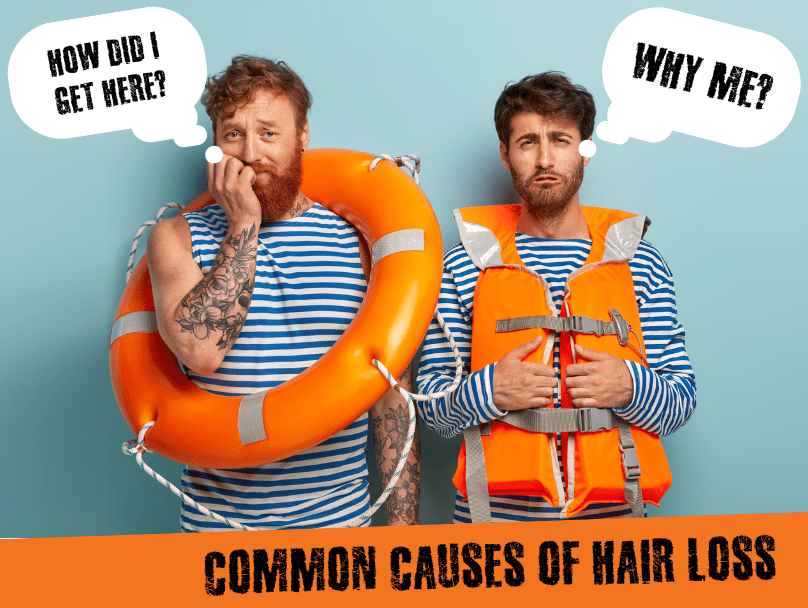 Why am I losing my hair? Common causes explained - Nut Job Hair Building Fibres