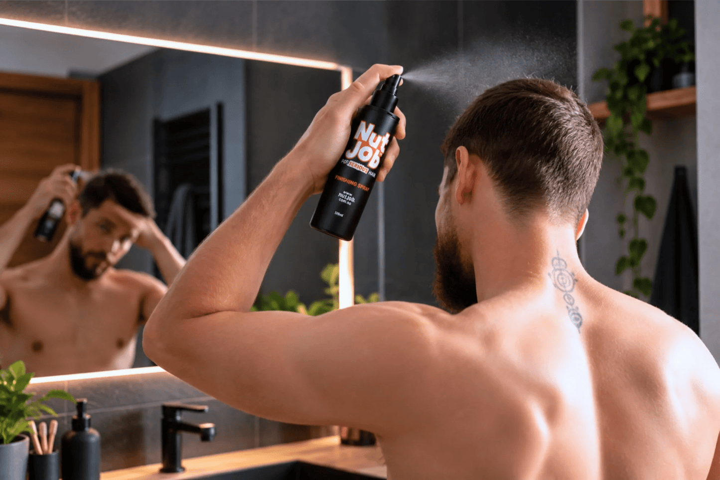 Your Hair Loss Routine - Nut Job Hair Building Fibres
