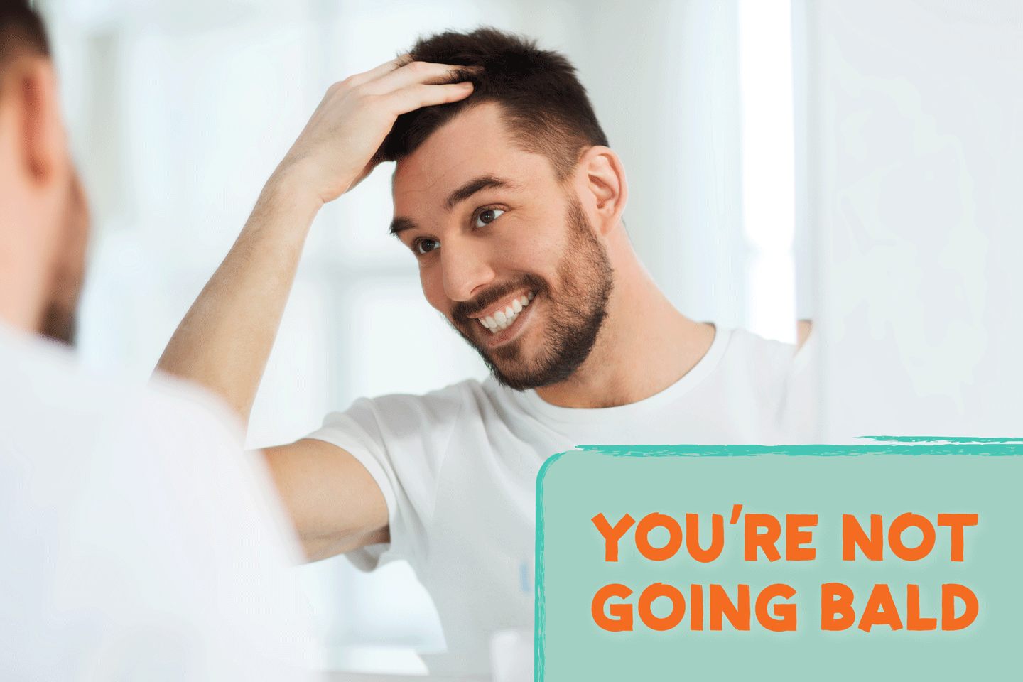 You’re Not “Going Bald Tomorrow”,  Just Thinning (And Yes, You Can Fix It) - Nut Job Hair Building Fibres