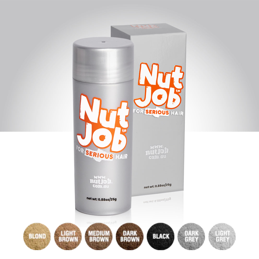 NUT JOB HAIR THICKENING FIBRES for thinning hair