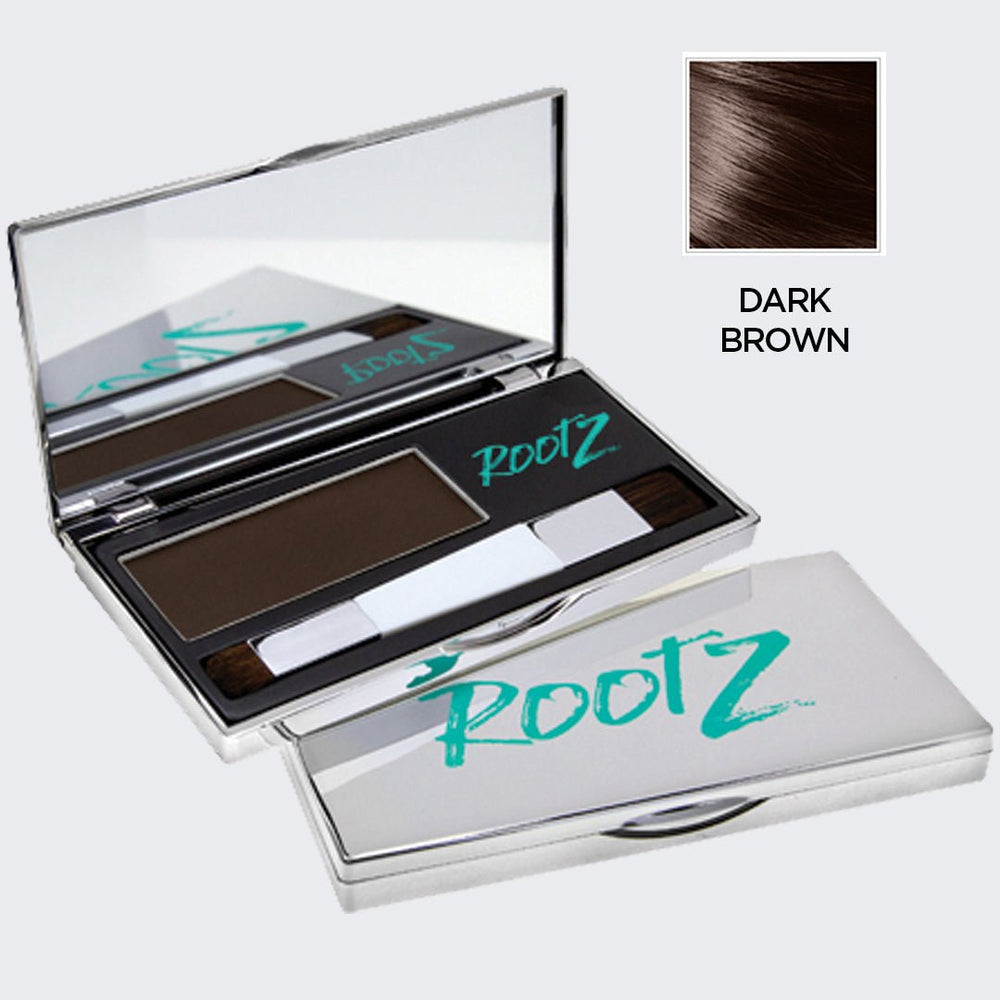 
                      
                        RootZ Waterproof Hair Loss Concealer and Grey Root Cover Up - Nut Job Hair Building FibresRootz Dark Brown
                      
                    