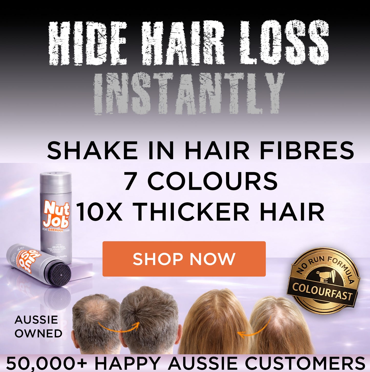 Nut Job Hair Building Fibres