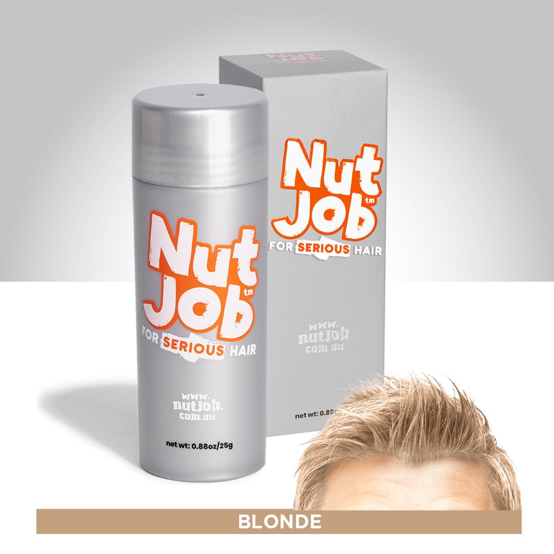 
                  
                    Hair Thickening Fibres for Hair Loss 25g - Nut Job Hair Building FibresBlond
                  
                