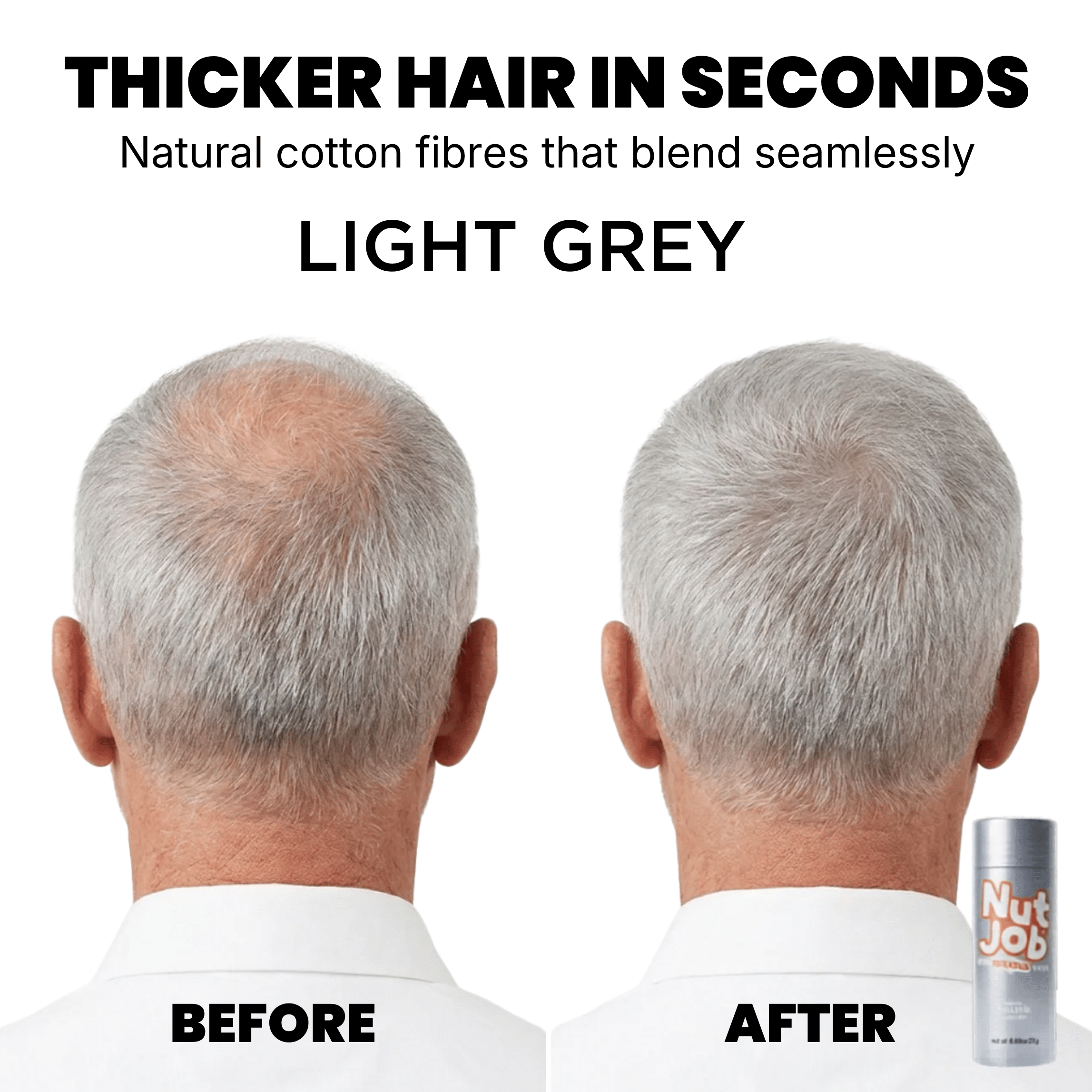 Hair Thickening Fibres for Hair Loss