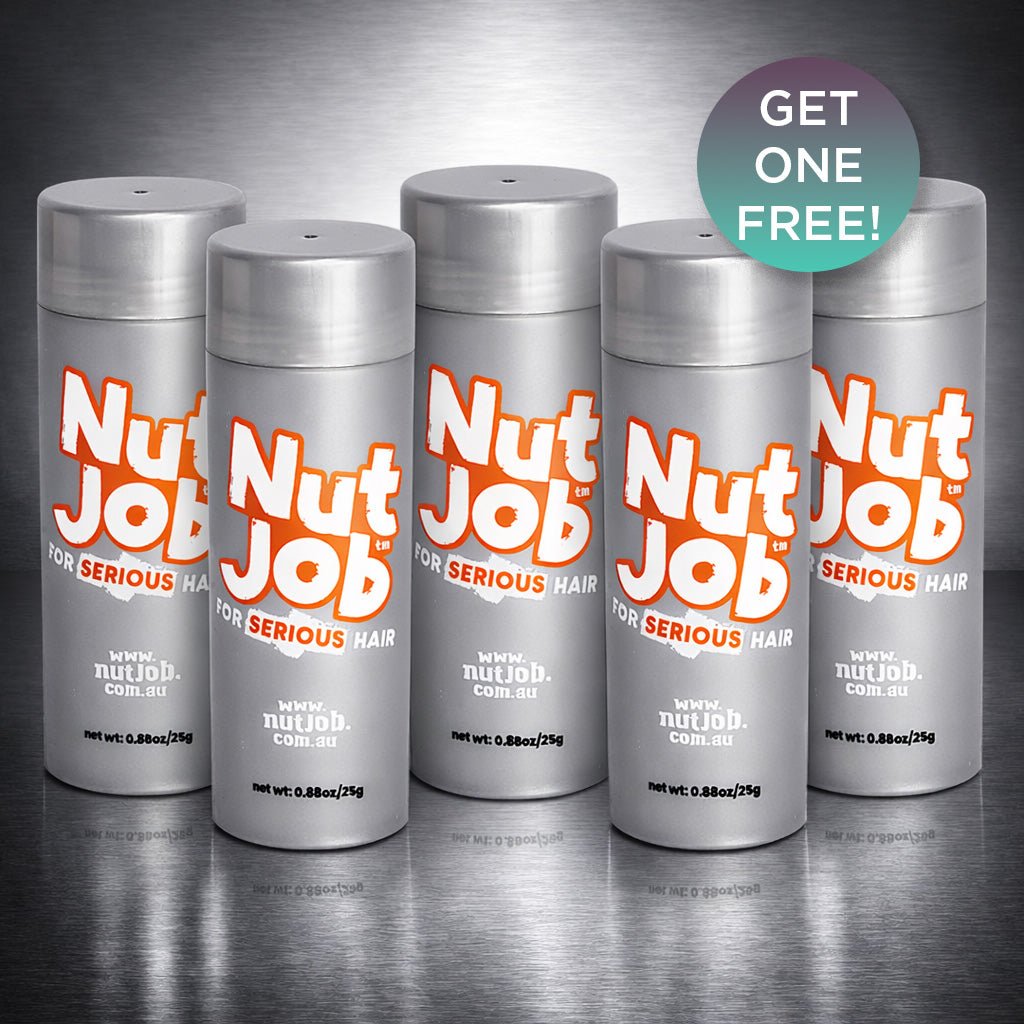 Nut Job Hair Fibres 5 Pack - Value Bulk Buy