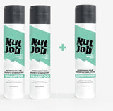 Peppermint Hair Growth Shampoo and Conditioner Value Bundle - Nut Job Hair Building Fibres
