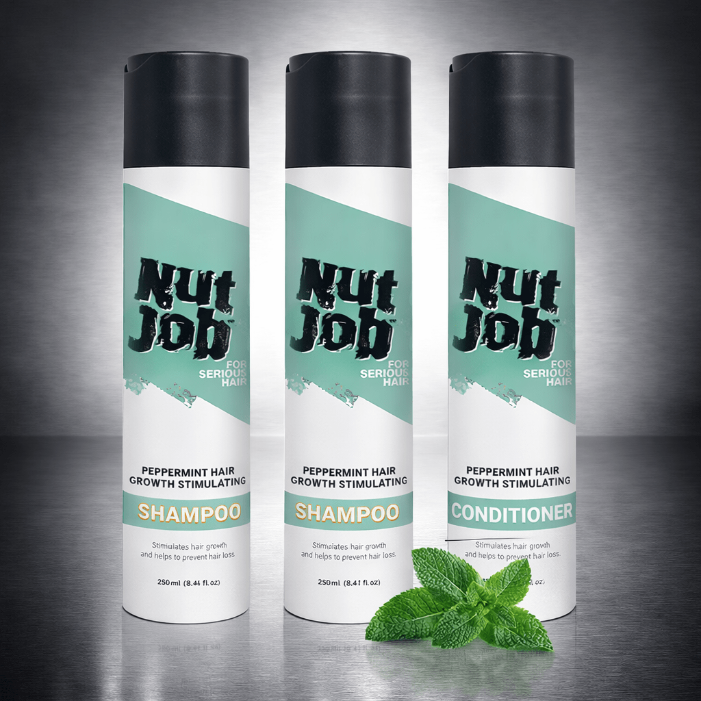 Peppermint Hair Growth Shampoo and Conditioner Value Bundle