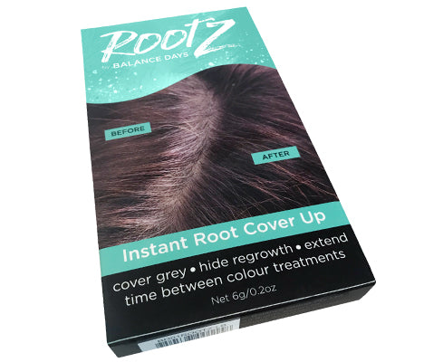 RootZ Instant Grey Root Cover Up And Hair Loss Concealer Light Brown